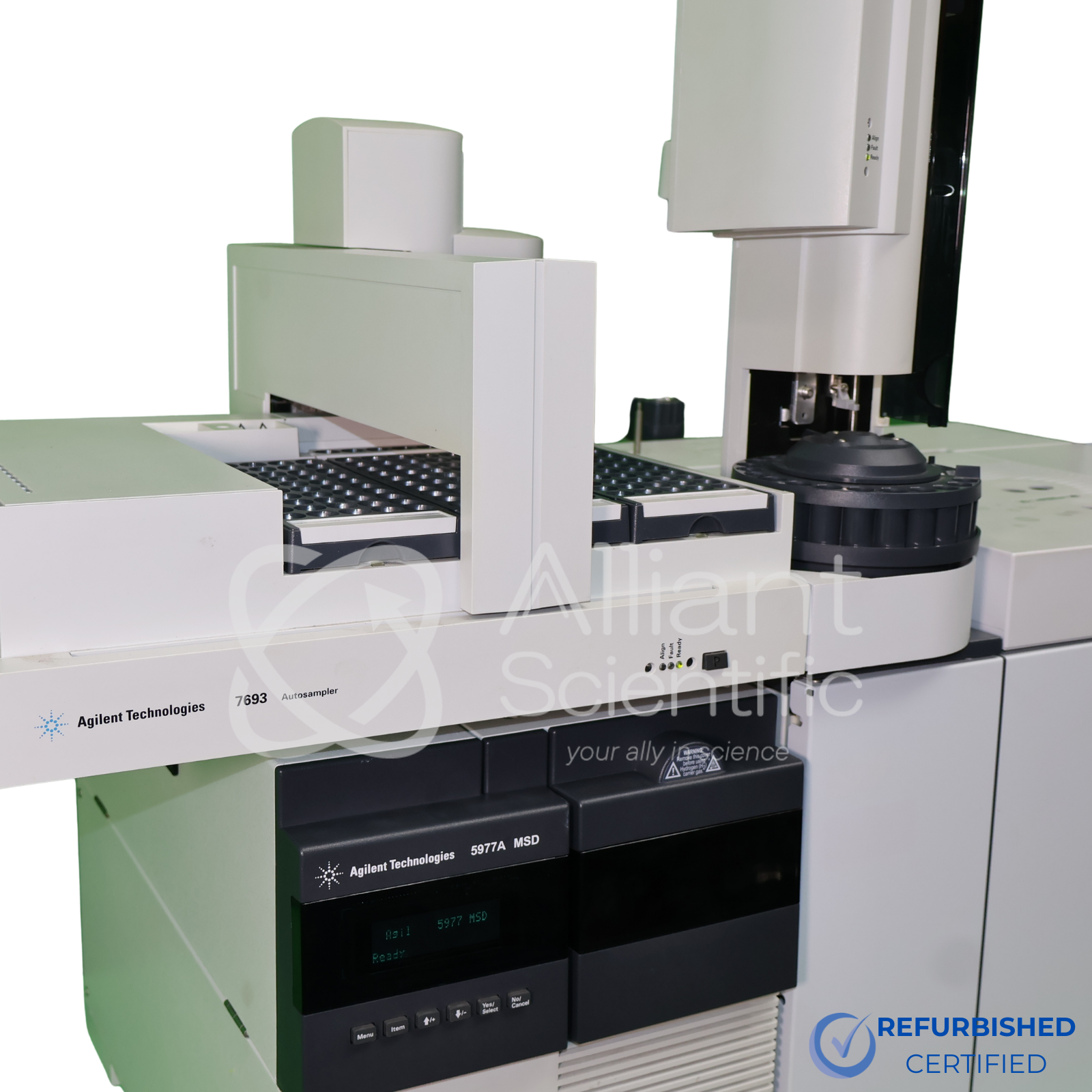 Agilent 7890B GC with 5977A MSD & 7693 Autosampler