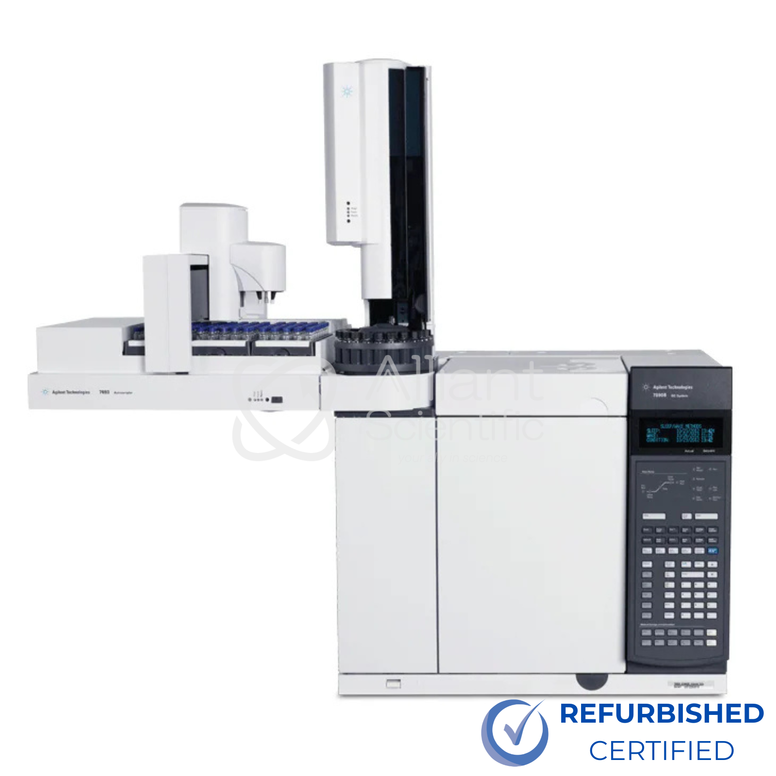 Agilent 7890B GC with FID, TCD, DUAL SSL, 7693 Autosampler (1)