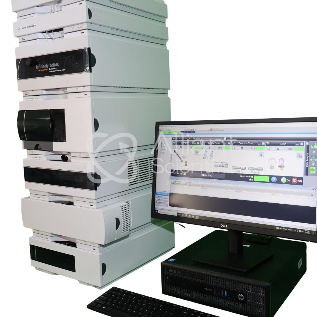 Agilent 1200 HPLC System with Binary Pump (G1312A) and DAD (G1315B)