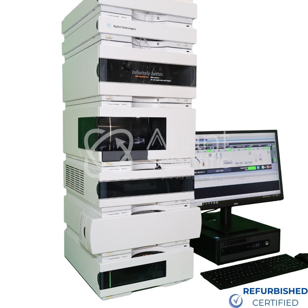 Agilent 1200 HPLC System with Binary Pump (G1312A) and DAD (G1315B)