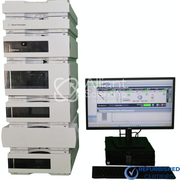 Agilent 1200 Series HPLC System with Quaternary Pump and VWD