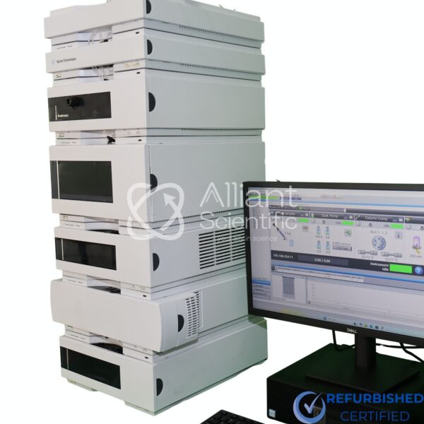Agilent 1200 Series HPLC System with Quaternary Pump and VWD
