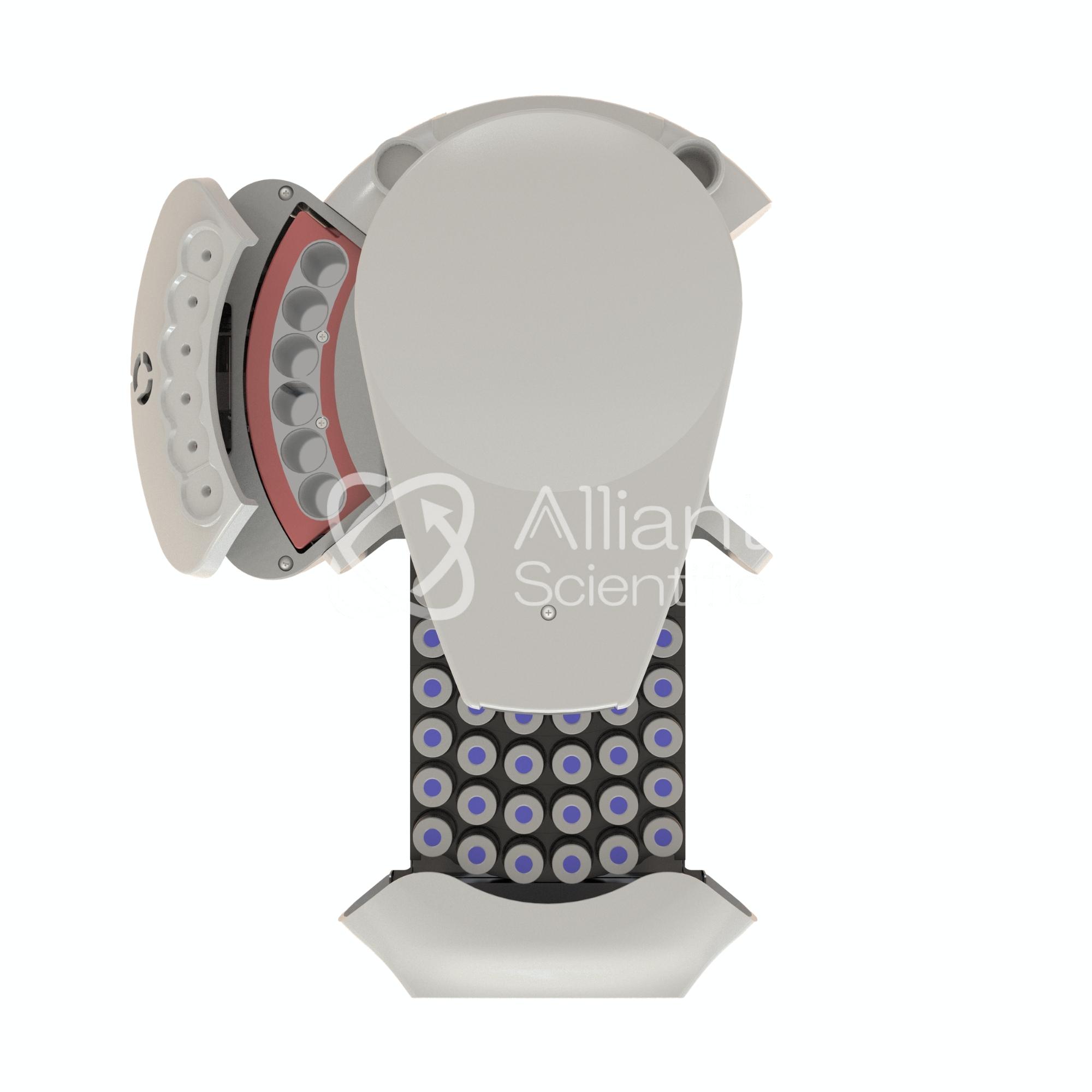HTA 2000H Headspace autosampler detail unloading vial