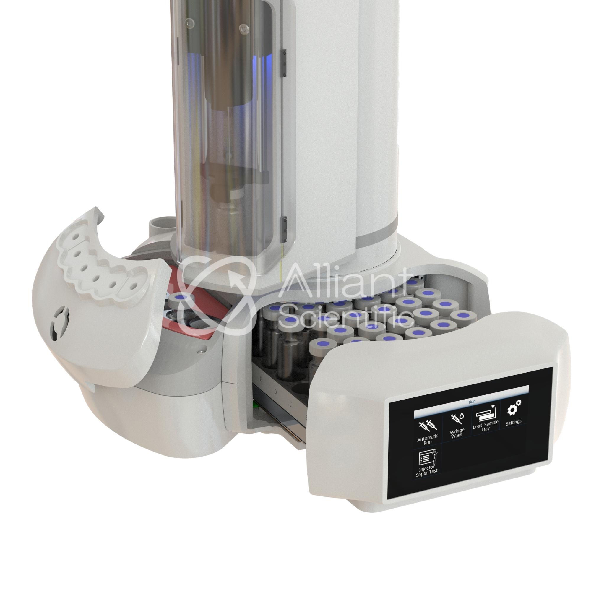 HTA 2000H Headspace autosampler front top open tray