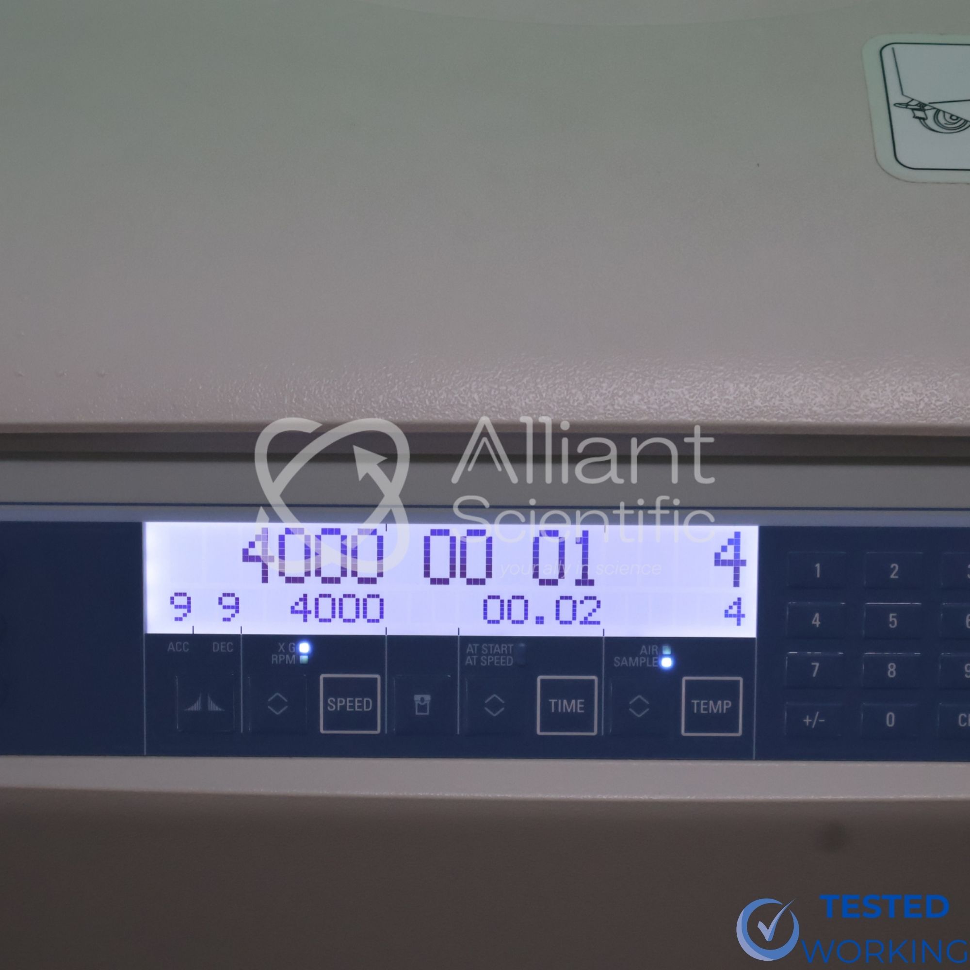 Thermo Scientific Sorvall Legend XFR Centrifuge with TX-1000 Swing Rotor