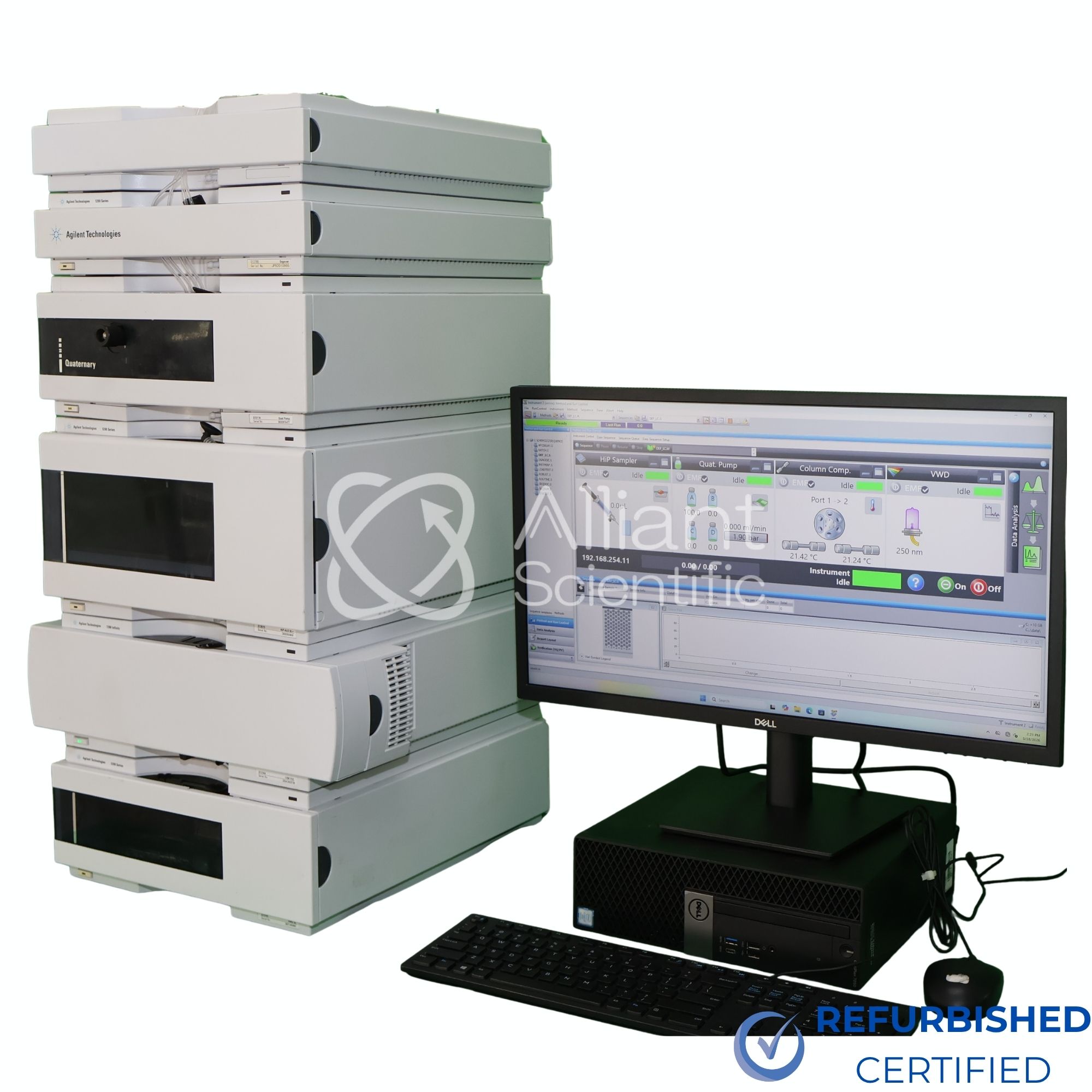 Agilent 1200 HPLC System with Variable Wavelength Detector VWD