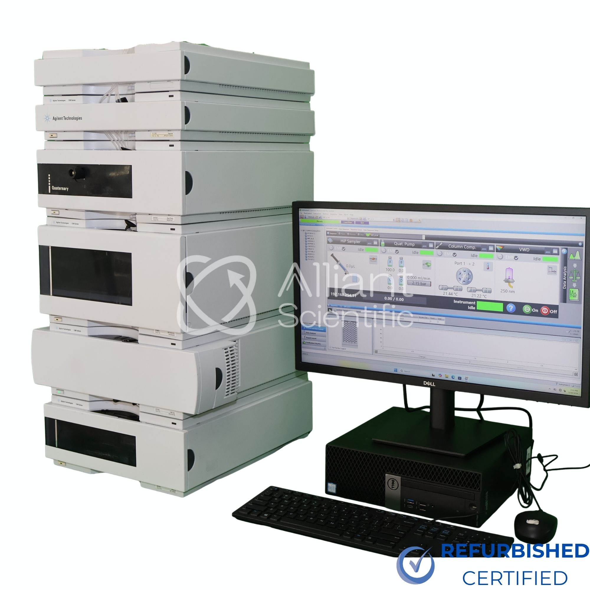 Agilent 1200 HPLC System with Variable Wavelength Detector VWD