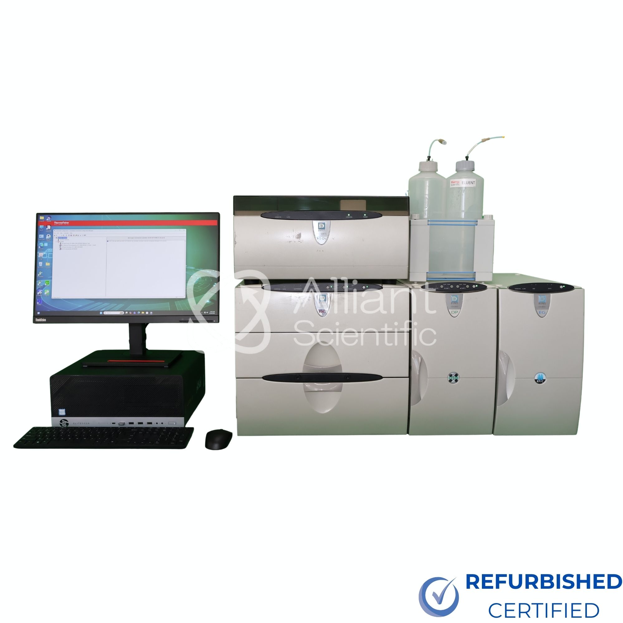 Thermo Dionex ICS 3000 Dual Channel System with Eluent Generator (EG) and AS‑DV Autosampler