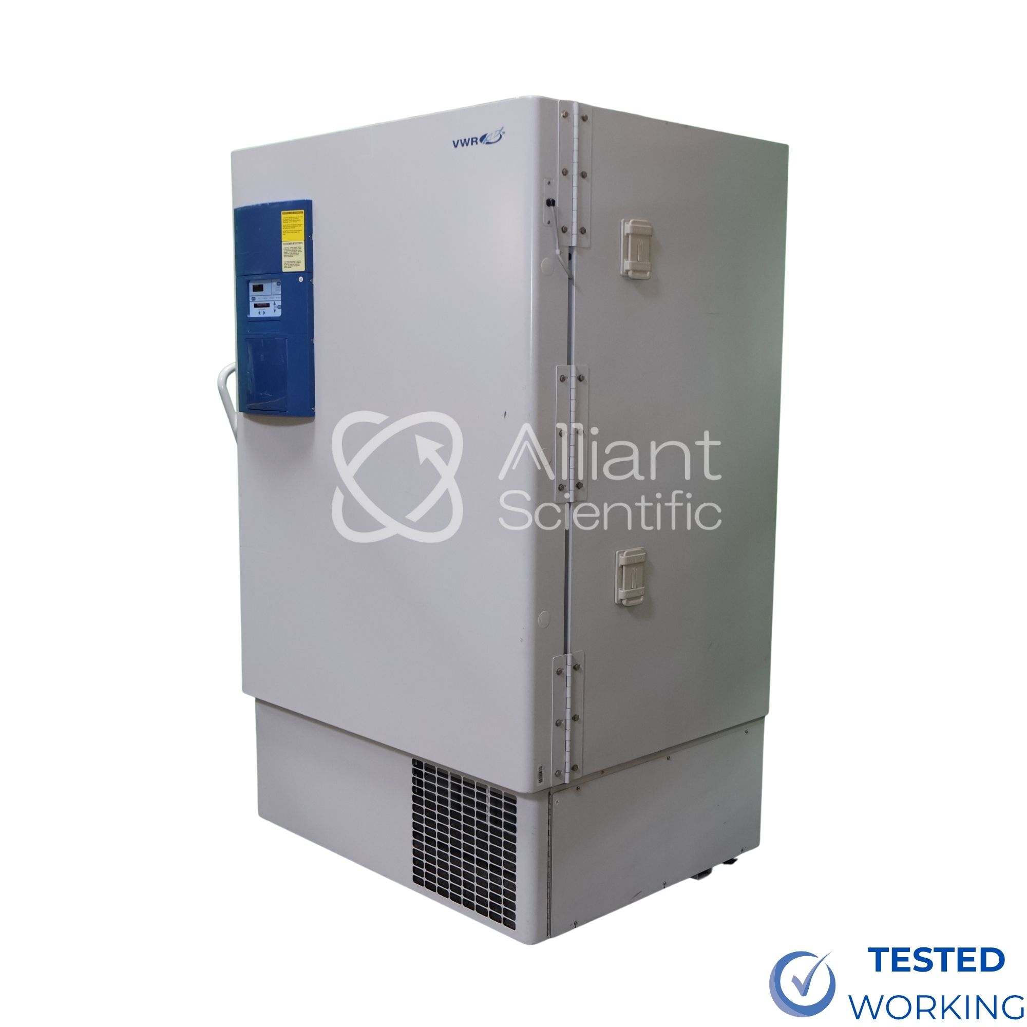 VWR 5607 Ultra-Low Temperature Freezer -80°C Upright ULT Lab Freezer left angle view