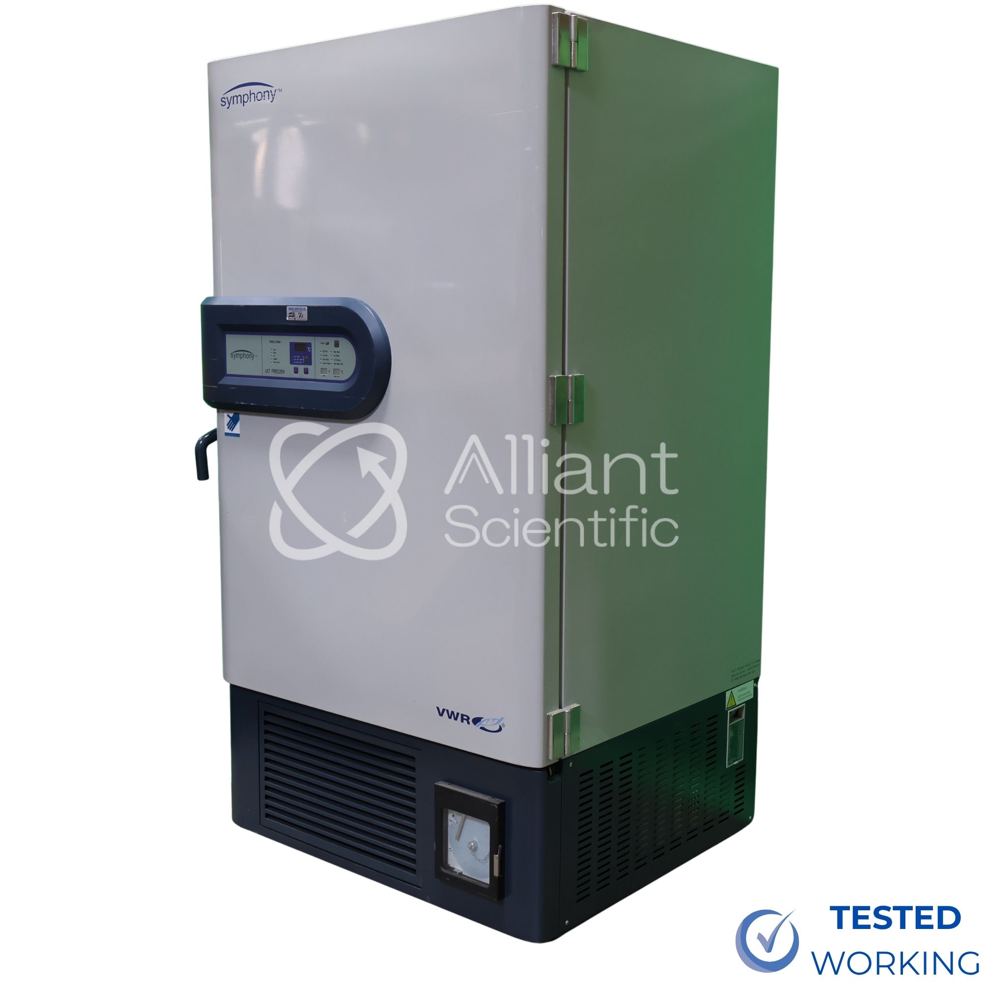 VWR Symphony DW‑86L828A -80C Ultra-Low Temperature Freezer right angle view