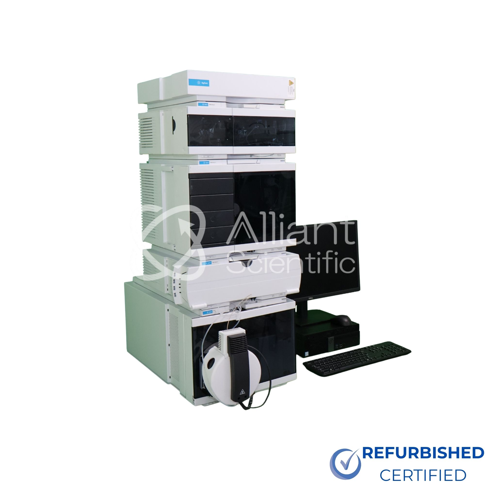 Agilent 6465B Ultivo Triple Quad LC/MS with 1260 Infinity II HPLC, side view