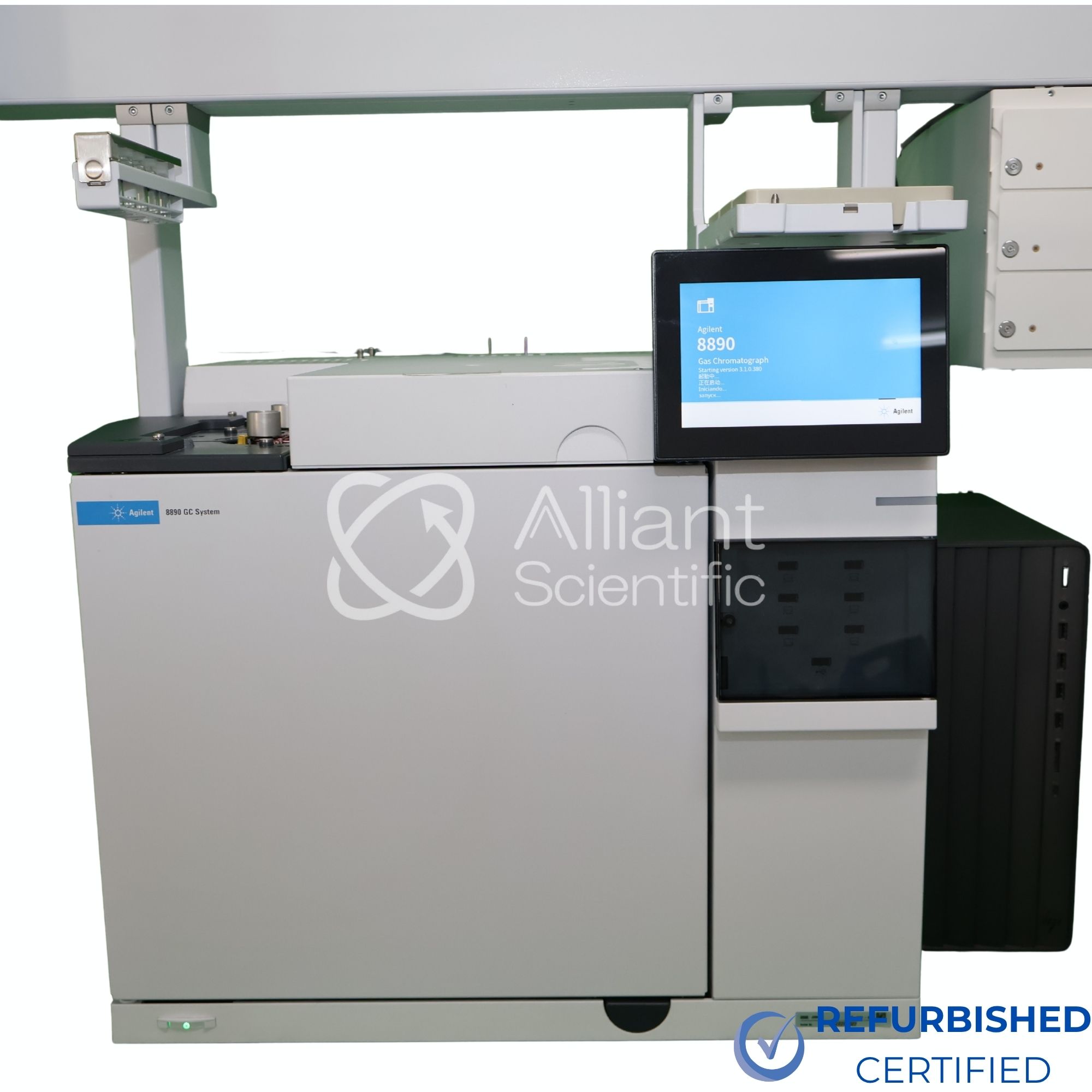 Agilent 8890 gas chromatograph front view