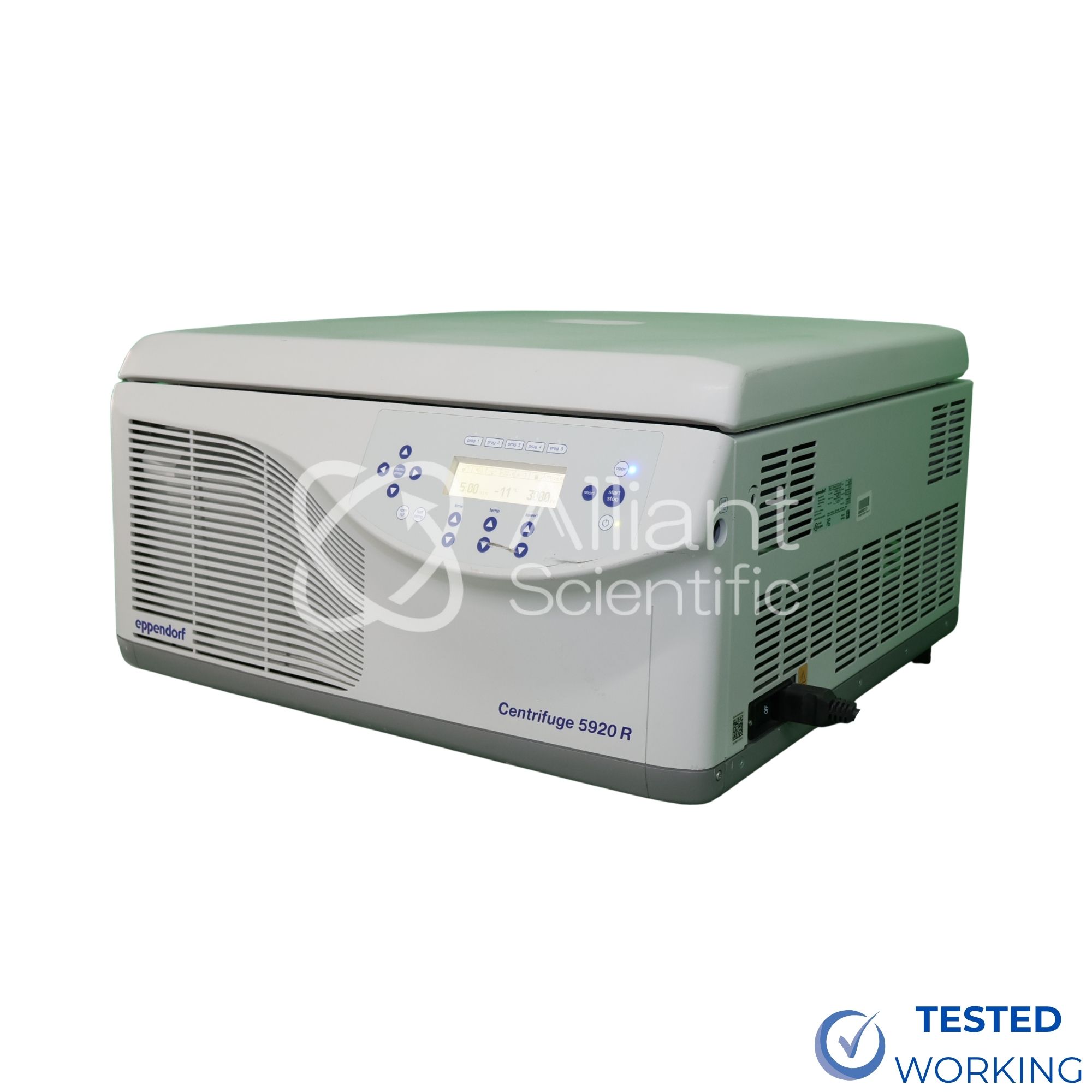 Eppendorf 5920R refrigerated centrifuge, left side view