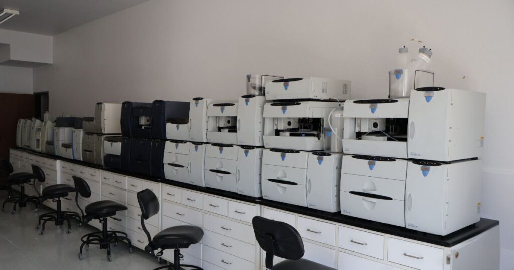 Environmental testing lab equipment for EPA compliance