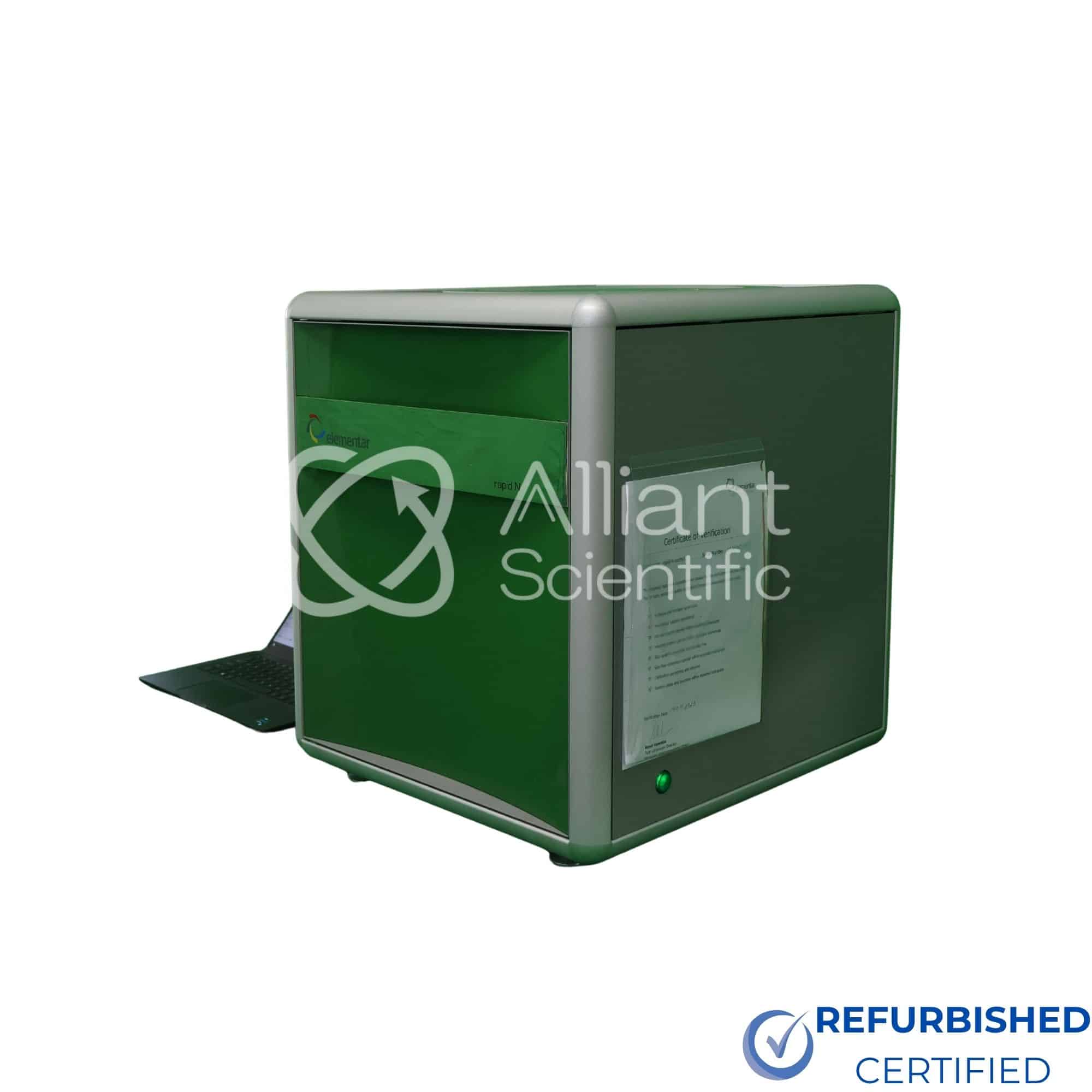 Elementar rapid N exceed Nitrogen and Protein Analyzer, right side view