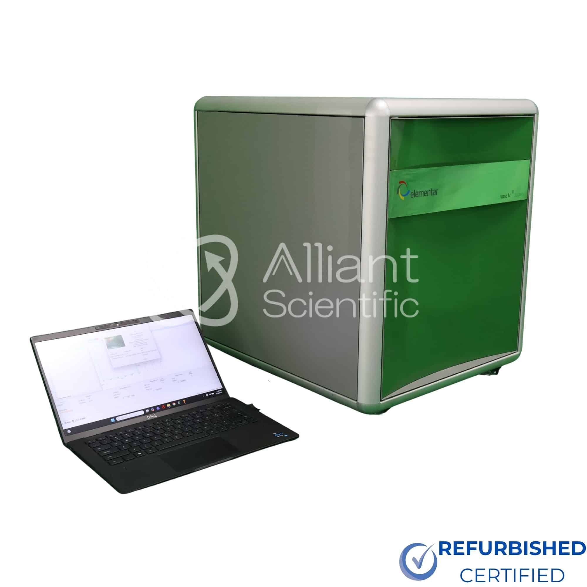 Elementar rapid N exceed Nitrogen and Protein Analyzer, side view