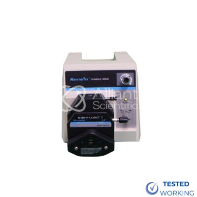 Cole-Parmer Masterflex 77521-50 Console Drive with Easy-Load II 77201-60 Pump Head