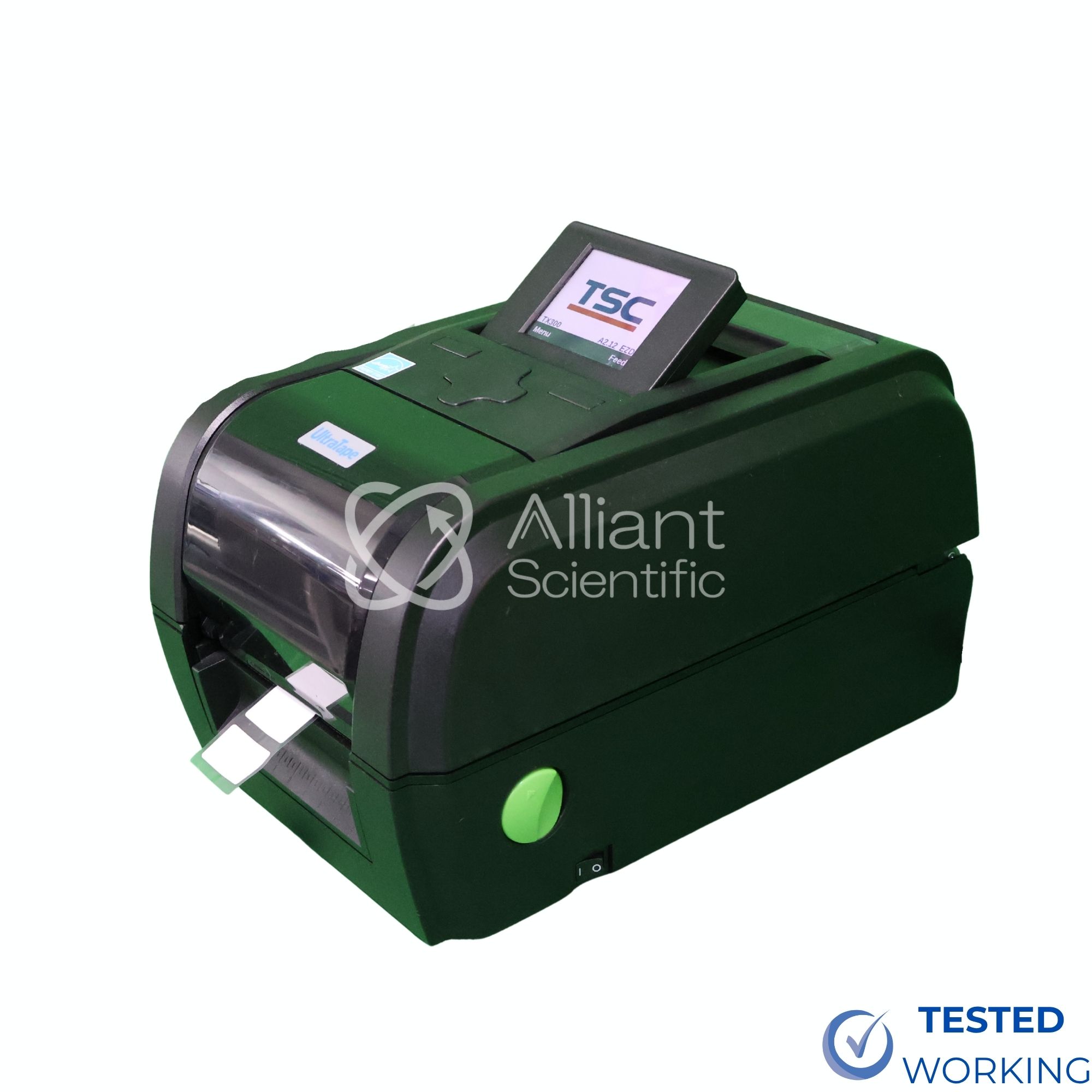 UltraTape TSC TX300 Barcode Printer, side view
